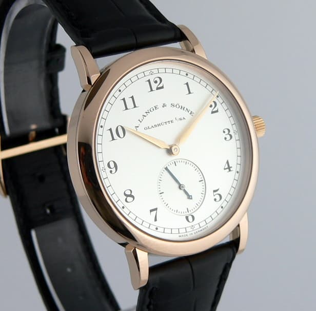 A. Lange and Sohne 1815 Rose Gold Silver Dial