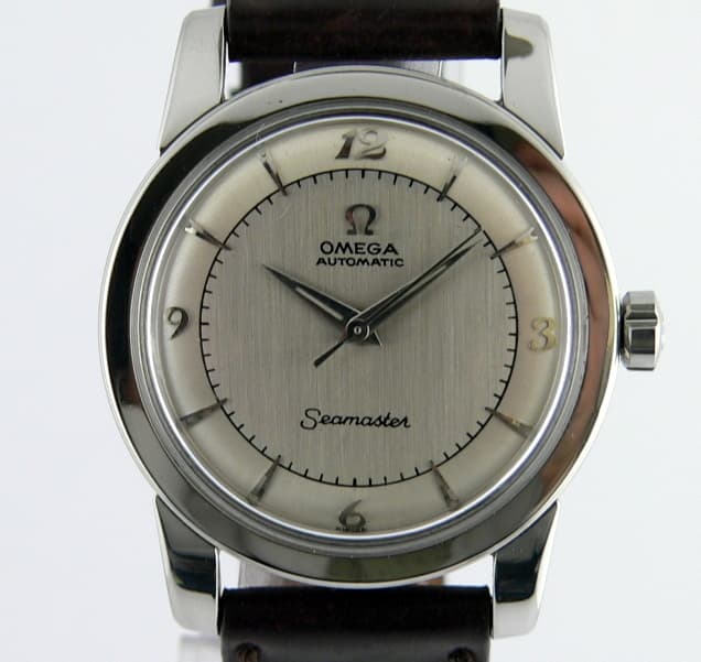 Omega Seamaster Steel Automatic Bumper Movement 1950's