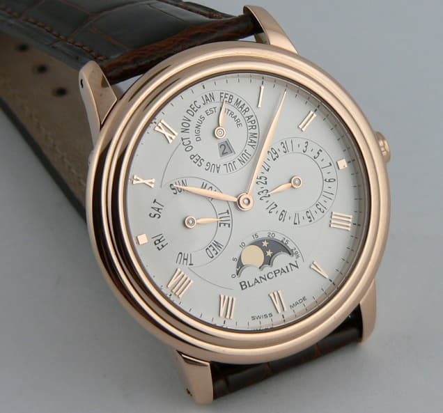 Blancpain Jubilee QP Rose
