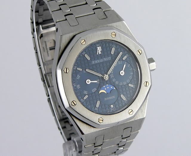 Audemars Piguet Royal Oak Day Date Moon SS/SS Blue,