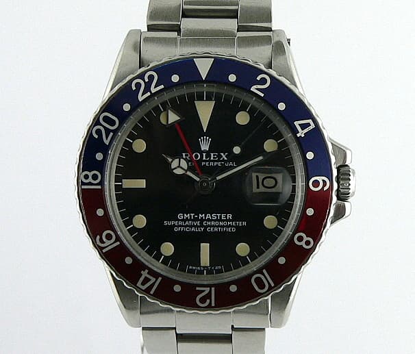 Rolex GMT Master Red Blue 