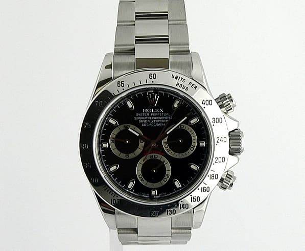 Rolex Daytona SS Black Dial
