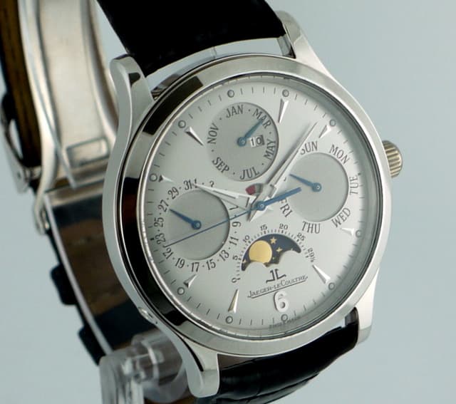 Jaeger LeCoultre Perpetual WG Silver Dial