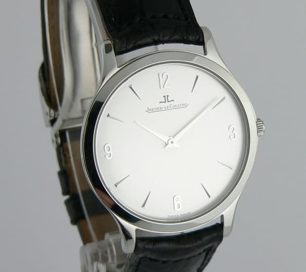 Jaeger LeCoultre Ultra Thin Steel Silver Dial