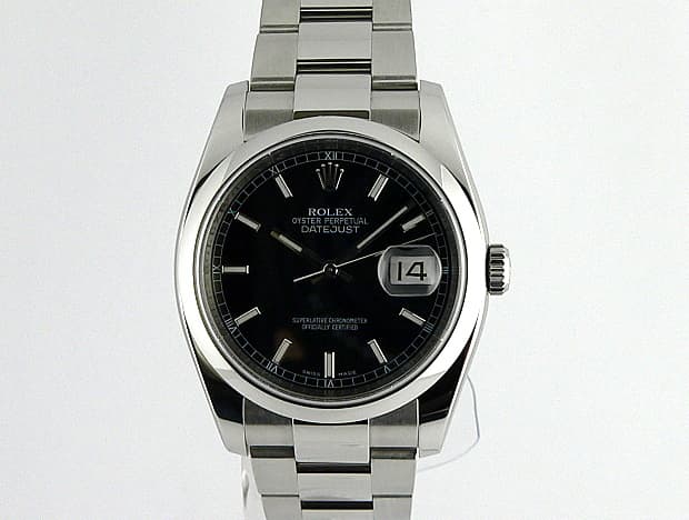 Rolex Datejust Black Index Dial
M Series