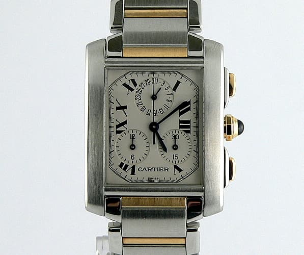 Cartier Tank Francaise Chrono Quartz SS/YG