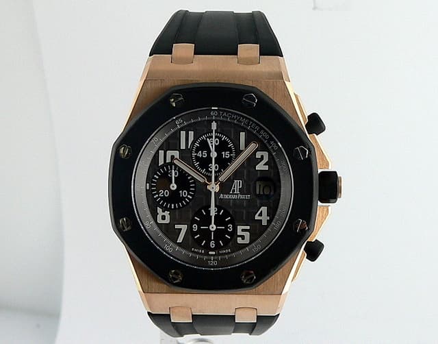Audemars Piguet Offshore Rubber Bezel Rose Gold