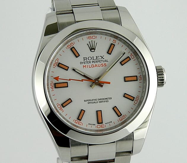 Rolex Milgauss White Dial
SS/SS
