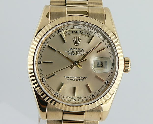 Rolex Yellow Gold President