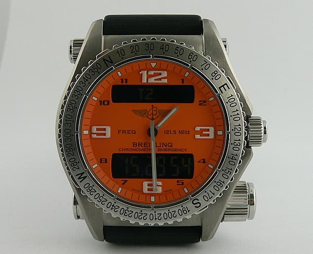Breitling Emergency Orange Dial
