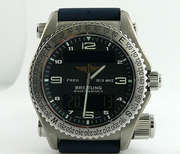 Breitling Emergency Black Dial