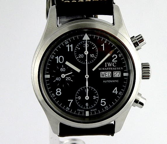 IWC Flieger Chrono Auto Black Dial