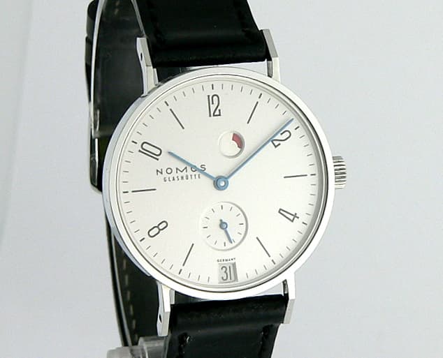 Nomos Tangente Steel w/ power reserve and date