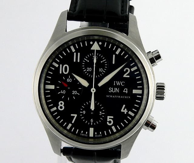 IWC Fliegeruhr Chrono Black Dial 42mm