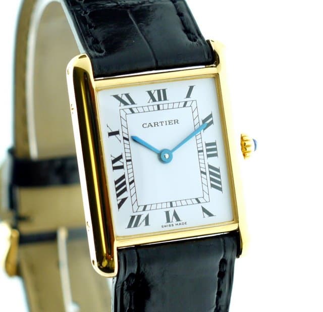 Cartier Tank Y.G Qtz 