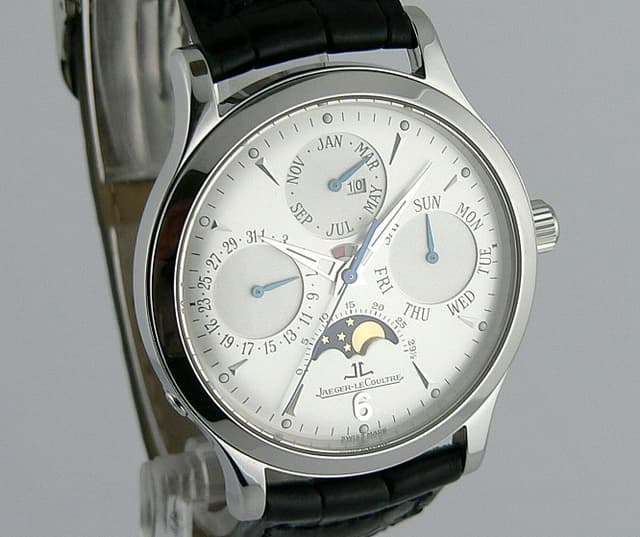 Jaeger LeCoultre Master Perpetual Steel Silver