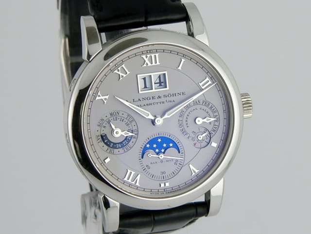 A. Lange and Sohne Langematik Perpetual 
Platinum