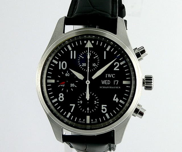 IWC Fliegeruhr Chrono Black Dial 42mm