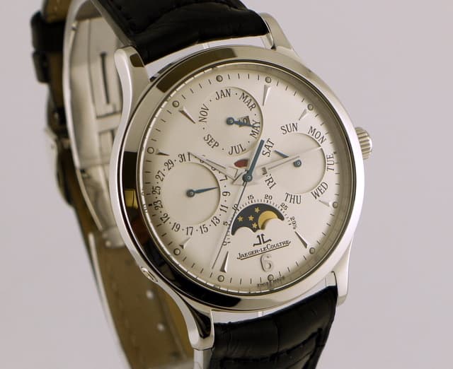 Jaeger LeCoultre Master Perpetual Steel Silver