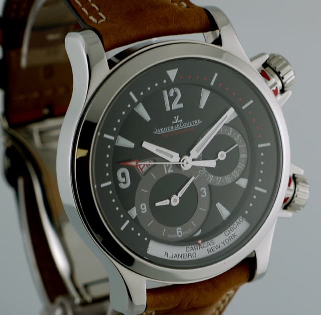 Jaeger LeCoultre Master Compressor Geographic Black