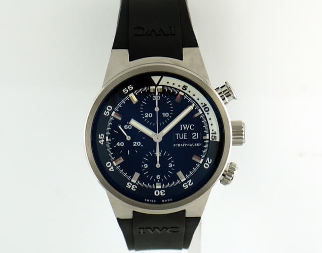 IWC Aquatimer Chrono Steel Rubber