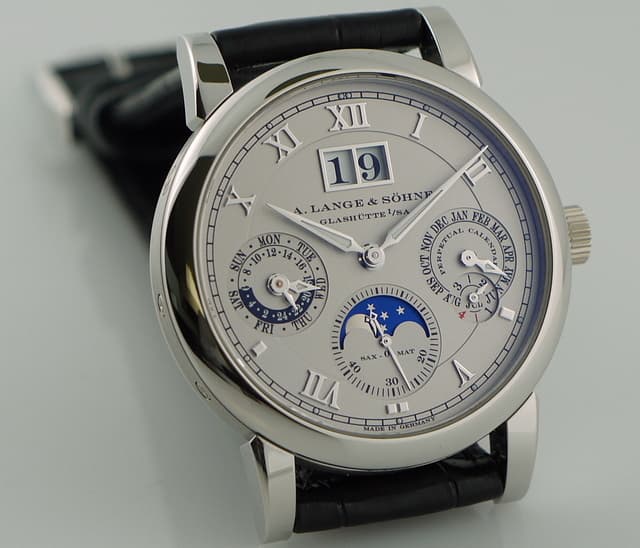 A. Lange and Sohne Langematik Perpetual 
Platinum