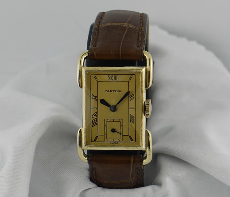 Cartier Tank YG LeCoultre Movt