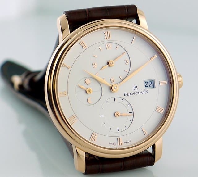 Blancpain Villeret Timezone Rose