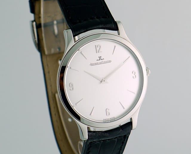 Jaeger LeCoultre Ultra Thin Steel Silver Dial