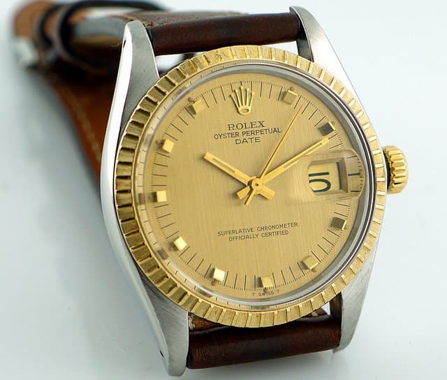 Rolex Oyster Perpetual Date SS/YG