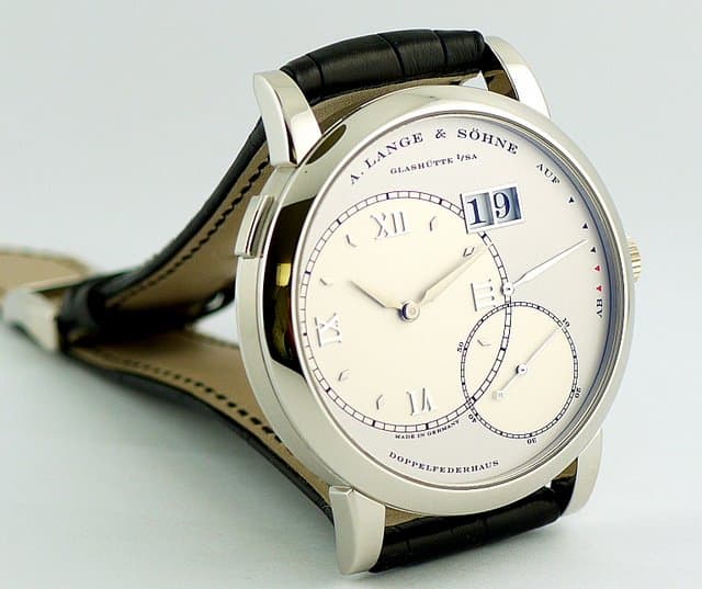 A. Lange and Sohne Grand Lange 1 Platinum