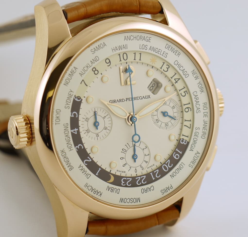 Girard Perregaux World Time WW.TC Chrono Rose