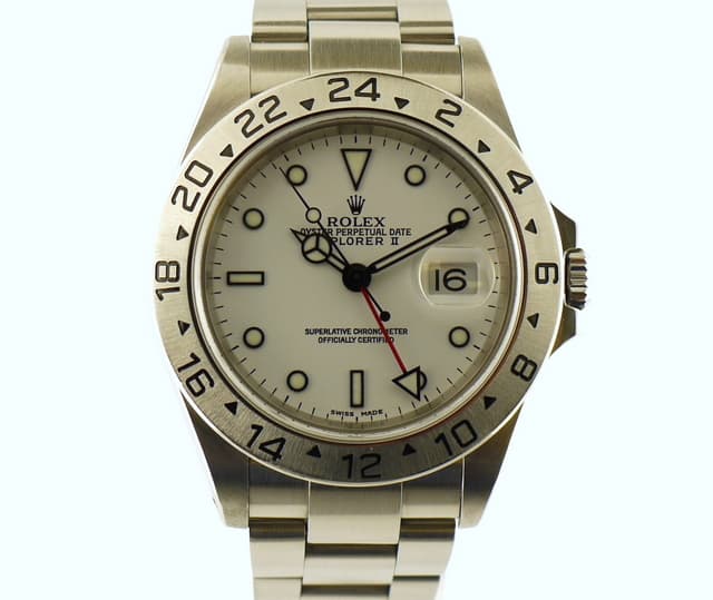 Rolex Explorer II White Dial