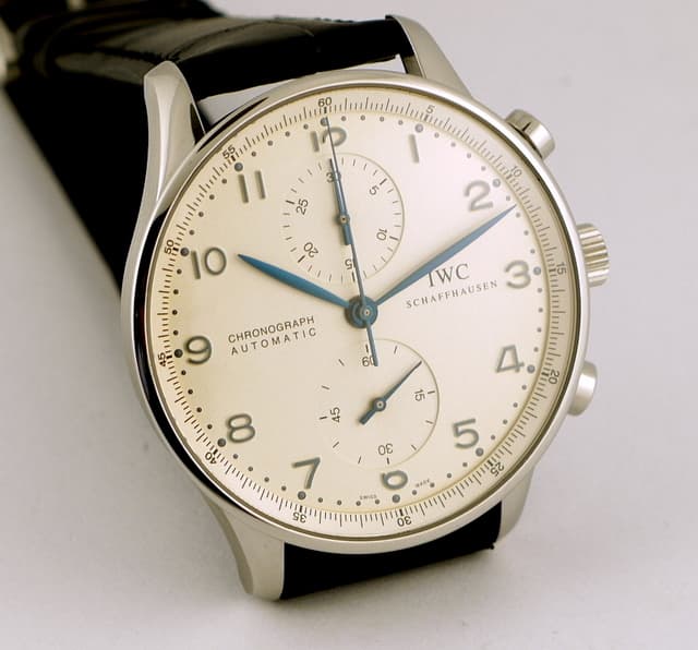 IWC Portugieser Chrono Silver Dial