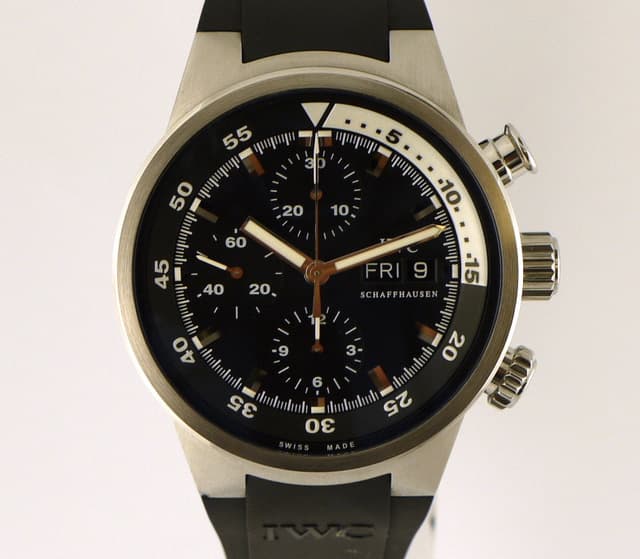 IWC Aquatimer Chrono Steel Rubber