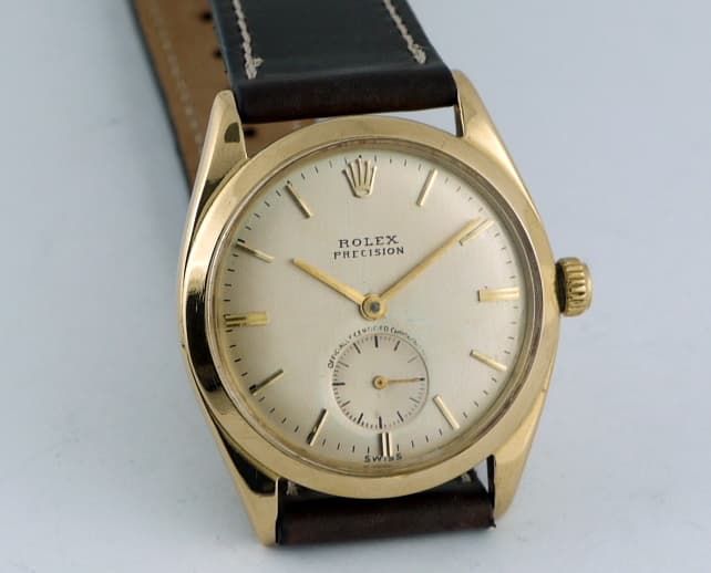 Rolex Precision 18k Yellow Gold