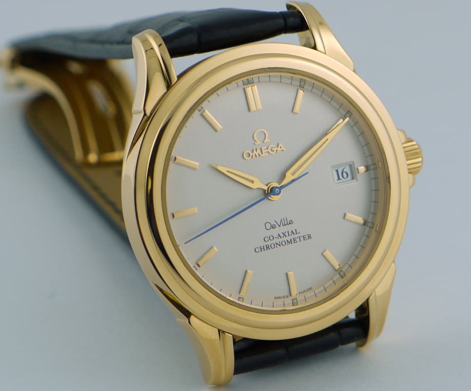 Omega Co Axial Automatic Chronometer, 18K Yellow Gold