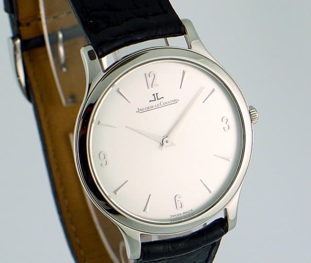 Jaeger LeCoultre Ultra Thin Steel Silver Dial