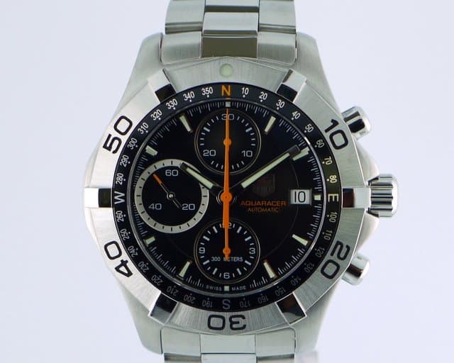 TAG Heuer Aquaracer Automatic Chronograph Black Dial