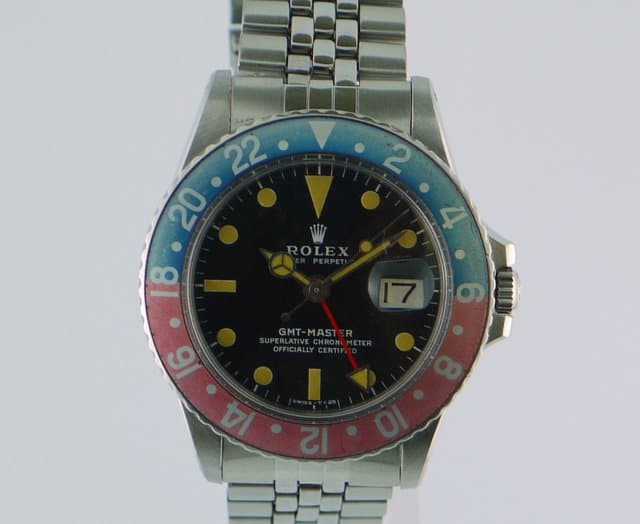 Rolex GMT Master Red Blue 