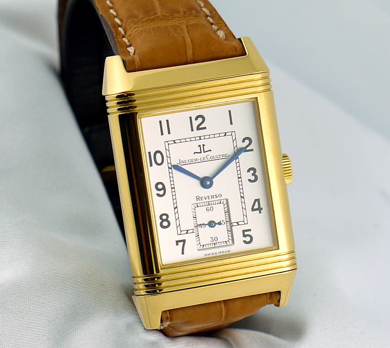 Jaeger LeCoultre Reverso Grande Taille YG Strap