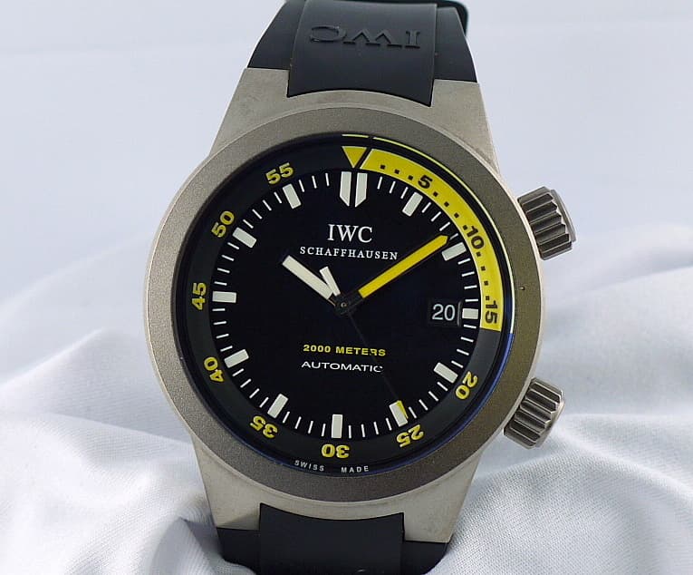 IWC Aquatimer 2000
Titanium Rubber