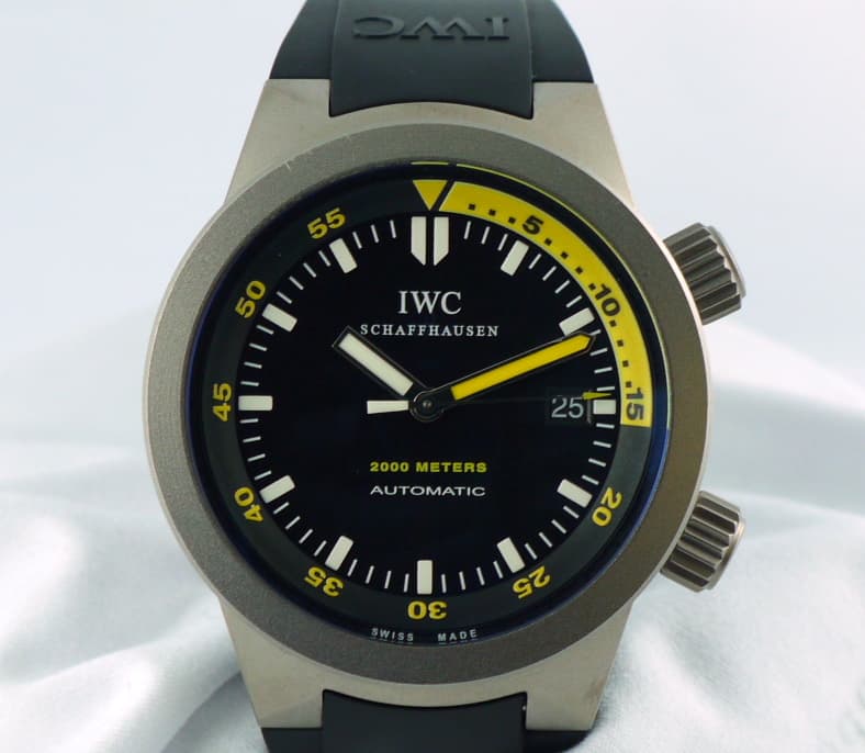 IWC Aquatimer 
Titanium Rubber