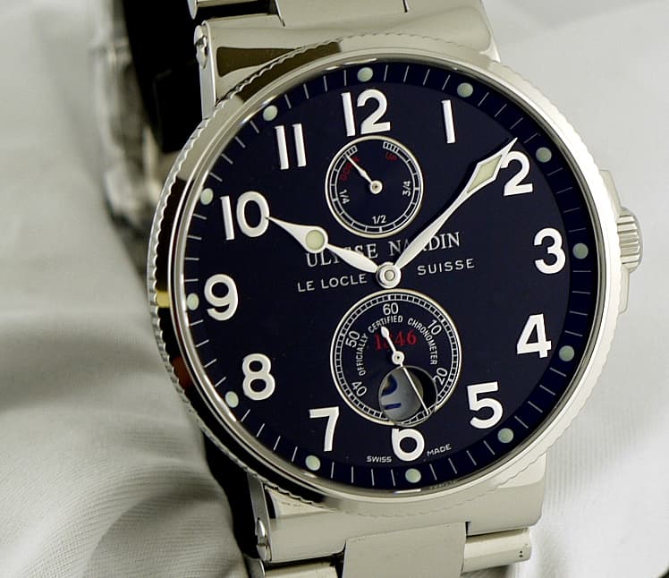 Ulysse Nardin Marine Chronometer 1846 Black