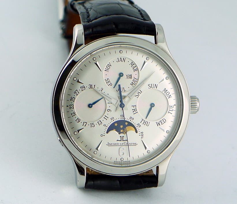 Jaeger LeCoultre Master Perpetual Steel Silver