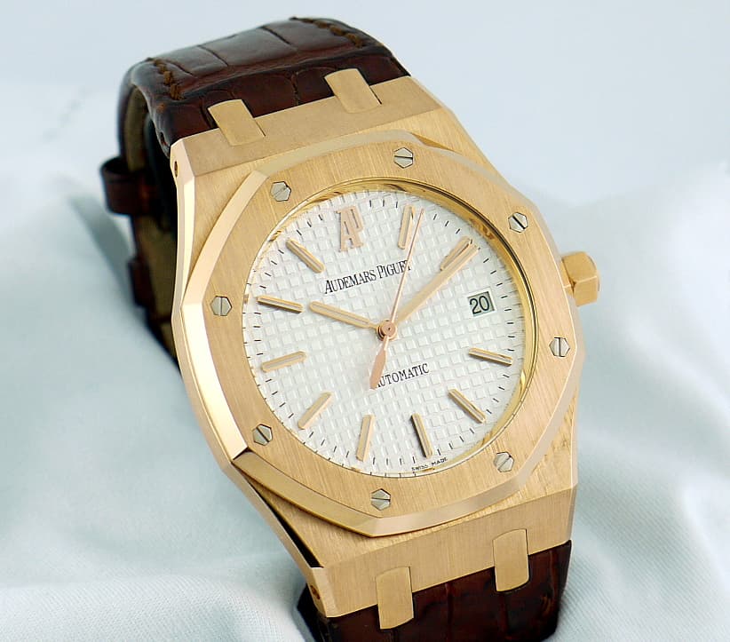 Audemars Piguet Royal Oak Jumbo 15300 Rose White  