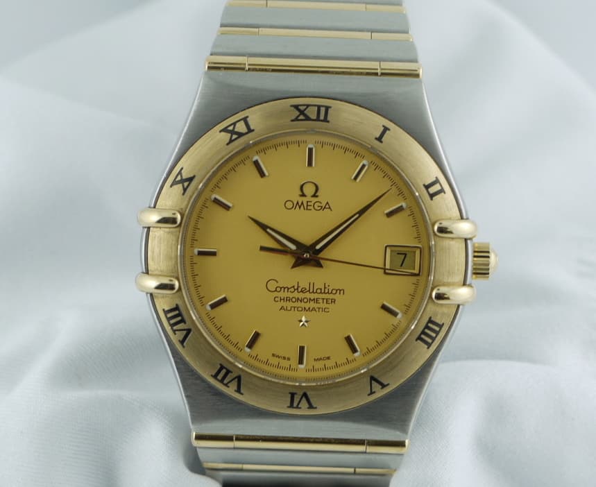 Omega Omega Constellation 2T Gold Dial.. Full Bar