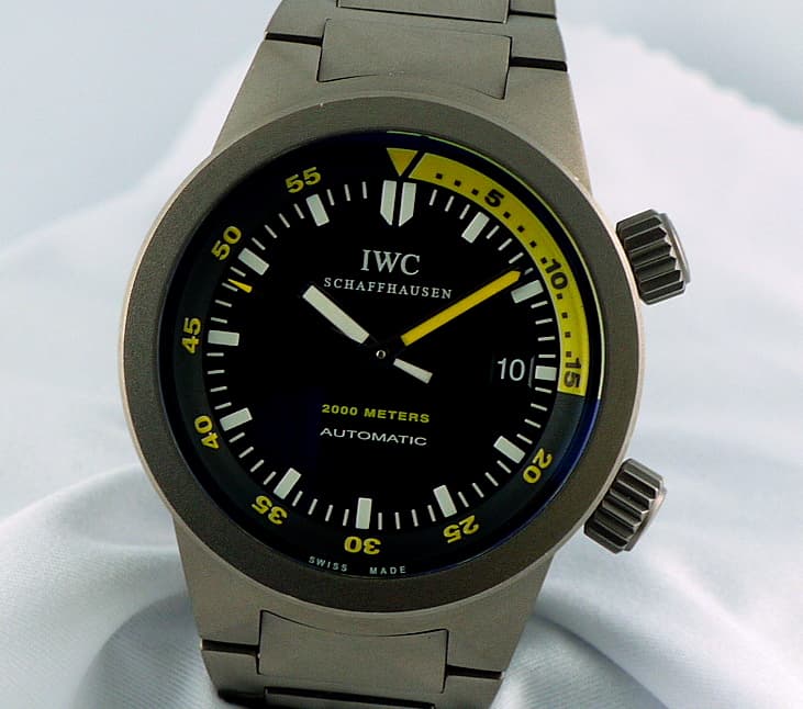 IWC Aquatimer Titanium 2000
Titanium/Titanium