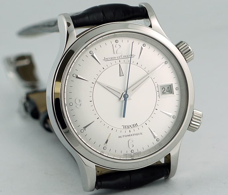 Jaeger LeCoultre Master Reveil Steel White Dial