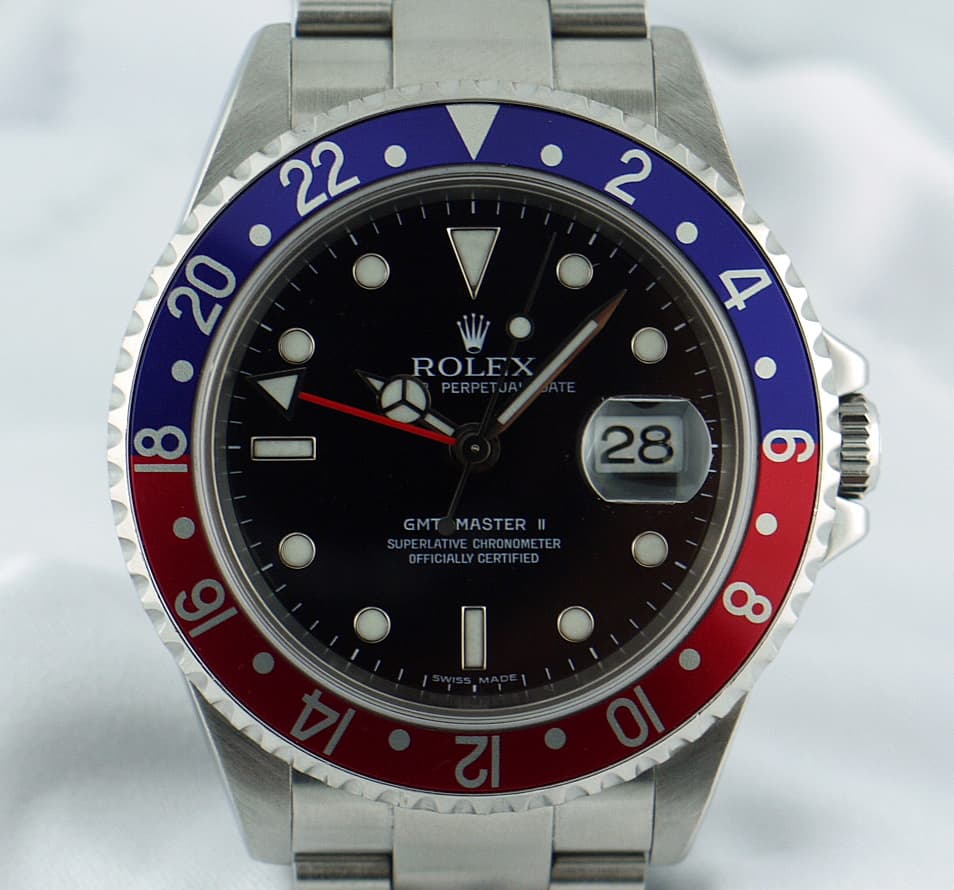 Rolex GMT Master Red/Blue "Pepsi"